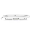 Chipolino Bubble Spa összecsukható kád vízhőmérővel, vödörrel és öblítőpohárral 83 cm - light grey