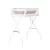 Chipolino Malibu kád leeresztő dugóval 87cm - beige