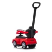 Chipolino Mercedes Benz C-Class bébitaxi tolókarral - red