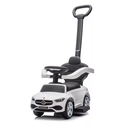 Chipolino Mercedes Benz C-Class bébitaxi tolókarral - white