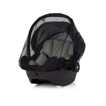 Chipolino szúnyogháló autóshordozóra - black