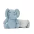 Lorelli Nappy takaró 75x90 cm - Blue Elephant
