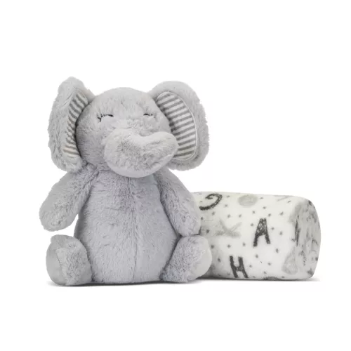 Lorelli Nappy takaró 75x90 cm - Grey Elephant