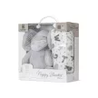 Lorelli Nappy takaró 75x90 cm - Grey Elephant