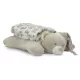 Lorelli Poffy Duo takaró 75x90 cm párnával 45x30 cm - White BeigeTeddy Bear