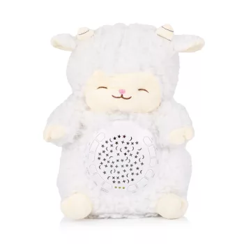 Chipolino projektoros zenélő plüss játék - Lamb