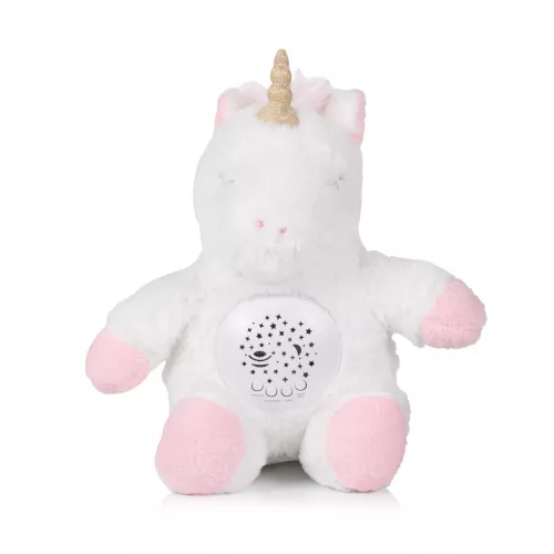 Chipolino projektoros zenélő plüss játék - Little Unicorn