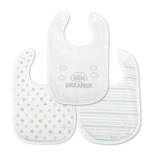 Lorelli Natural tépőzáras előke 3db - Unisex