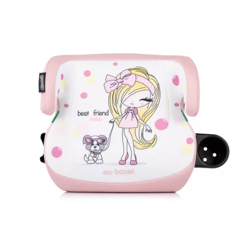 Chipolino Go Boost autós ülésmagasító 125-150 cm - fashion girl