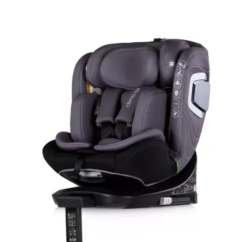   Chipolino Clima Air I-Size autósülés 40-150cm - anthracite
