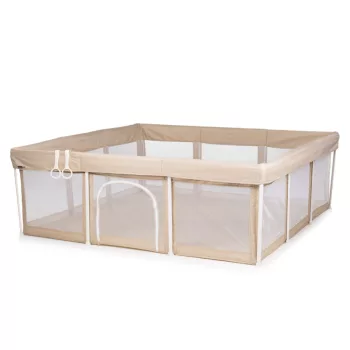 Chipolino Easy babakarám összecsukható 180x180 cm - beige