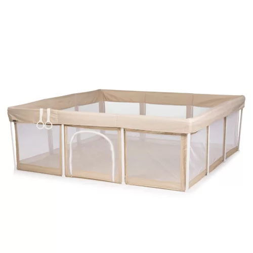 Chipolino Easy babakarám összecsukható 180x180 cm - beige