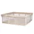 Chipolino Easy babakarám összecsukható 180x180 cm - beige