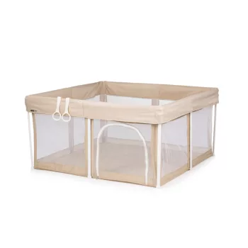 Chipolino Vibe babakarám összecsukható 120x120 cm - beige