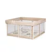 Chipolino Vibe babakarám összecsukható 120x120 cm - beige