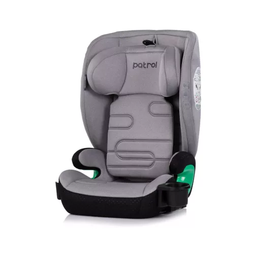 Chipolino Patrol autósülés Isofix 100-150cm - platinum