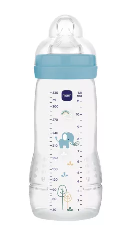 MAM Easy Active Műanyag cumisüveg 330 ml ISCC fiú