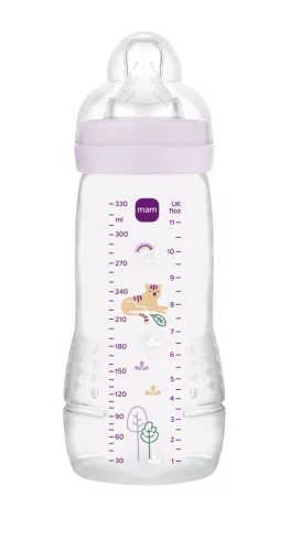 MAM Easy Active Műanyag cumisüveg 330 ml ISCC lány