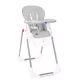 Lorelli Cryspi multifunkciós etetőszék - Cool Grey Leather