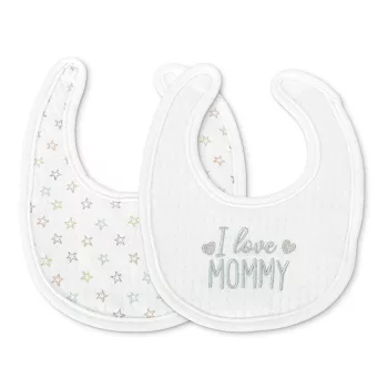 Lorelli Natural tépőzáras előke 2db - Unisex