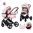 Chipolino Amore babakocsi mózessé alakítható sportrésszel - Powder pink