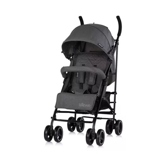 Chipolino Milano sport babakocsi 22kg-ig - Charcoal