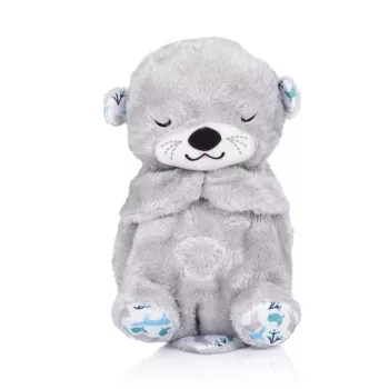 Chipolino Otter zenélő plüss játék - grey