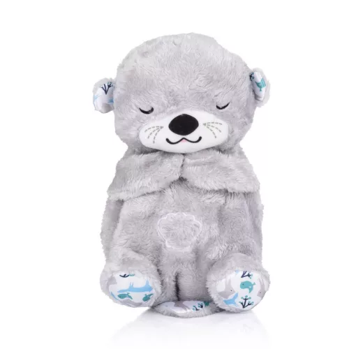 Chipolino Otter zenélő plüss játék - grey