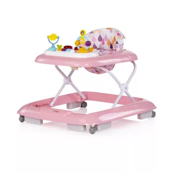Chipolino Baby Steps zenélő bébikomp - Pink