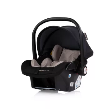 Chipolino Amore autóshordozó adapterrel 40-87cm - Noir