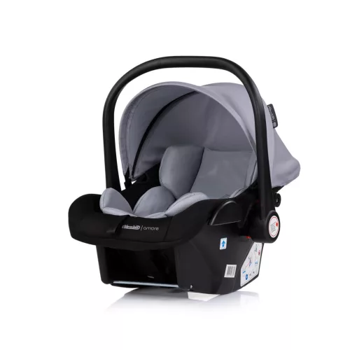 Chipolino Amore autóshordozó adapterrel 40-87cm - Platinum