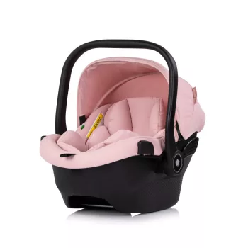 Chipolino Pearl autóshordozó adapterrel 40-87 cm - Pink