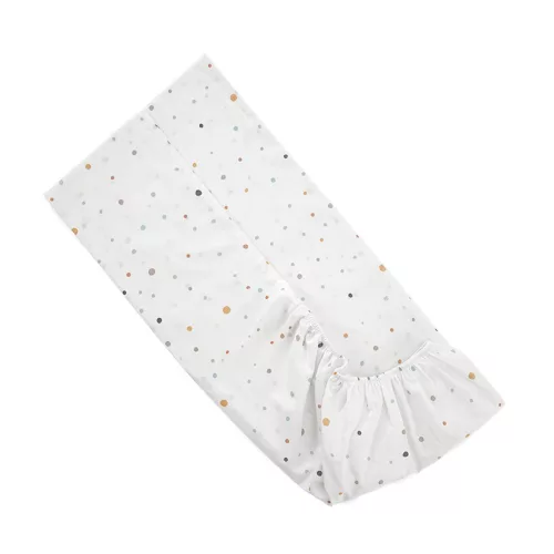 Lorelli gumis lepedő 70x140 + 15cm - Happy Friends Blue