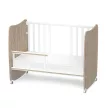 Lorelli Stars ringatható kiságy 60x120 - White / Amber