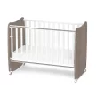 Lorelli Stars ringatható kiságy 60x120 - White / Coffee