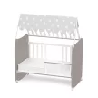 Lorelli Stars ringatható kiságy 60x120 - White / String