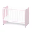 Lorelli Stars ringatható kiságy 60x120 - White / Orchid Pink