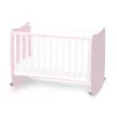 Lorelli Stars ringatható kiságy 60x120 - White / Orchid Pink