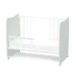Lorelli Stars ringatható kiságy 60x120 - White / Milky Green