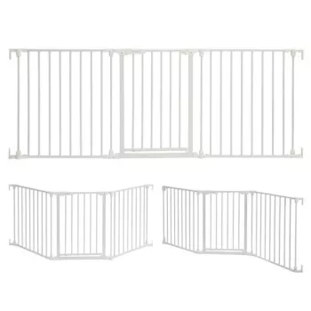   Dreambaby Discovery 3 biztonsági ajtórács 74,5-195 cm - fehér