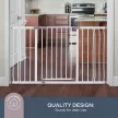 Dreambaby Ava biztonsági ajtórács toldalékkal 99-132,5 cm - fehér