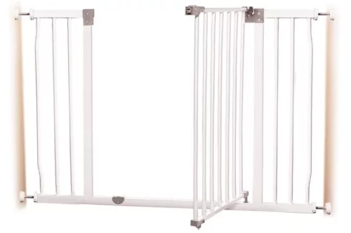 Dreambaby Liberty extra széles biztonsági ajtórács 99-105,5 cm - fehér