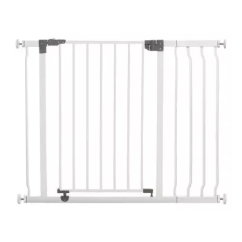   Dreambaby Liberty biztonsági kapu - fehér 75 cm-81 cm magas és 1 x 18 cm hosszabbítás