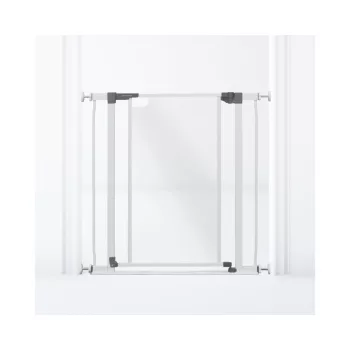   Dreambaby Clear view biztonsági ajtórács 75-81 cm - fehér