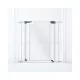 Dreambaby Clear view biztonsági ajtórács 75-81 cm - fehér