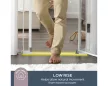 Dreambaby Clear view biztonsági ajtórács 75-81 cm - fehér