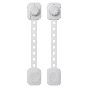  Dreambaby Twist 'n lock multifunkciós zár 2 db - fehér