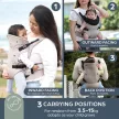 Dreambaby Journey ergonomikus 3az1 ben babahordozó - bézs