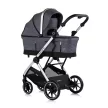 Chipolino Aurora 3az1-ben multifunkciós babakocsi - Charcoal