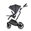Chipolino Aurora 3az1-ben multifunkciós babakocsi - Charcoal